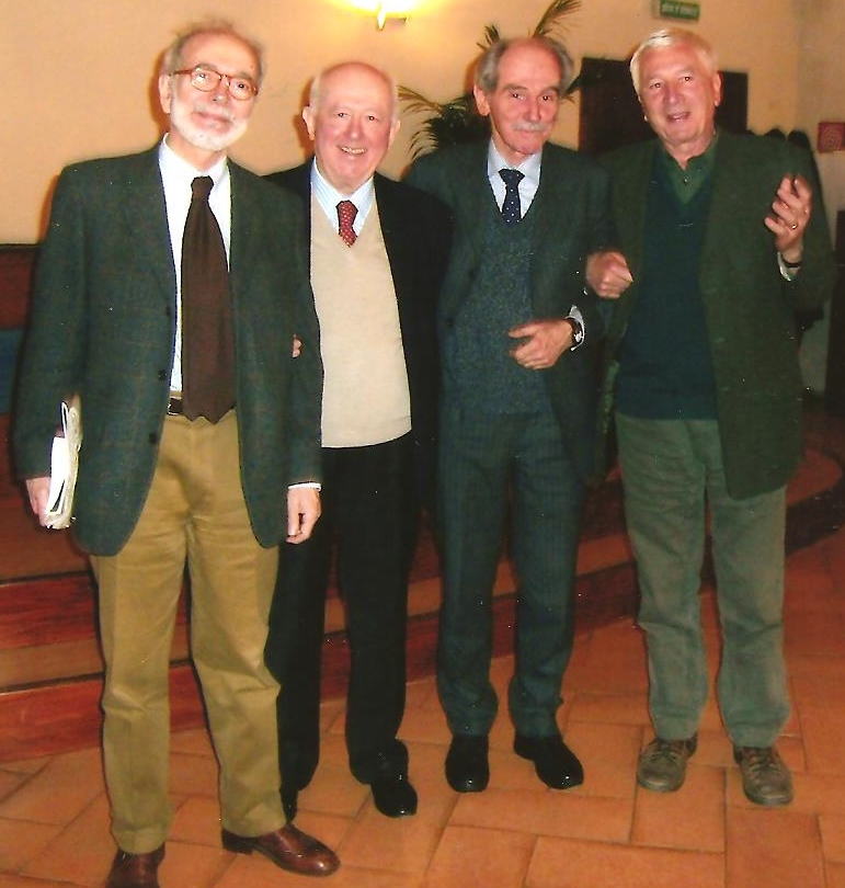 Gian Primo Cella, Guido Baglioni, Giovanni Gasparini e Bruno Manghi, Universtità Cattolica di Milano, marzo 2008